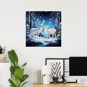 Poster Legal amantes de veados de inverno