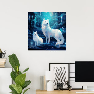 Poster Legal amantes do lobo de inverno