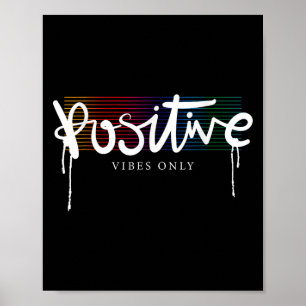 Poster Legal boas vibrações positivas apenas citações mot
