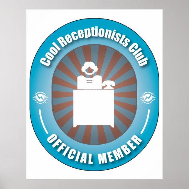 Pôster Legal Clube de Recepcionistas (Frente)