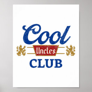 Poster Legal Clube de Tios Melhor Tio Tão Engraçado Fath