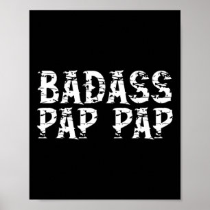 Poster Legal D Pap-pap Funny Grandpa Pappap