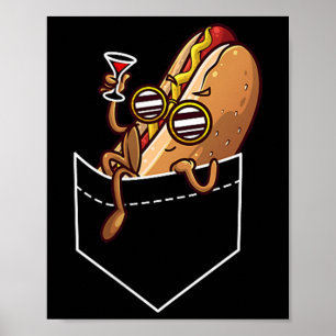 Poster Legal Design De Cachorro Quente Para Homens Mulher