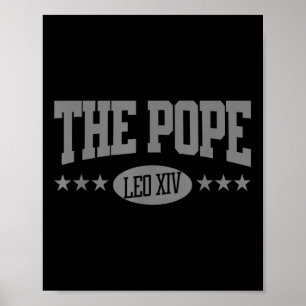 Poster Legal Engraçado Papa Deus abençoe Leo Xiv Homens M