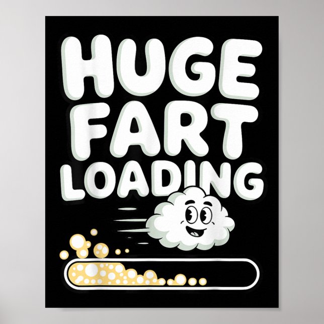 Poster Legal Fart Costume Para Homens Mulheres Fazendo Fa (Frente)