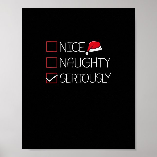 Poster Legal Levado Sério Natal Estilo Moderno  (Frente)