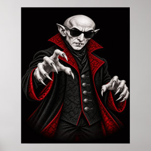 Poster Legal Nosferatu Vampiro Vintage