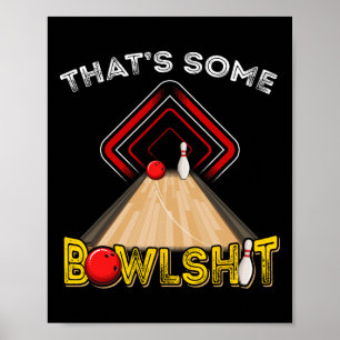Poster Legal Que são algumas Boliches engraçadas do Bowl,