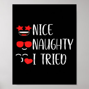 Poster Legal Travesso Eu Tentei Premium