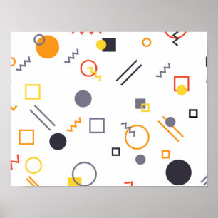 Poster Legal, única, moderna, ilustração de abstrato urba