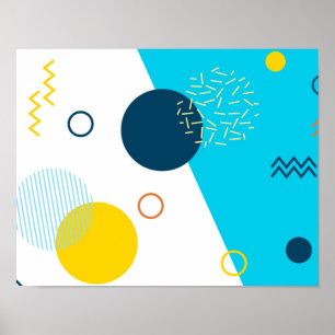 Poster Legal, única, moderna, urbana, ilustração Memph