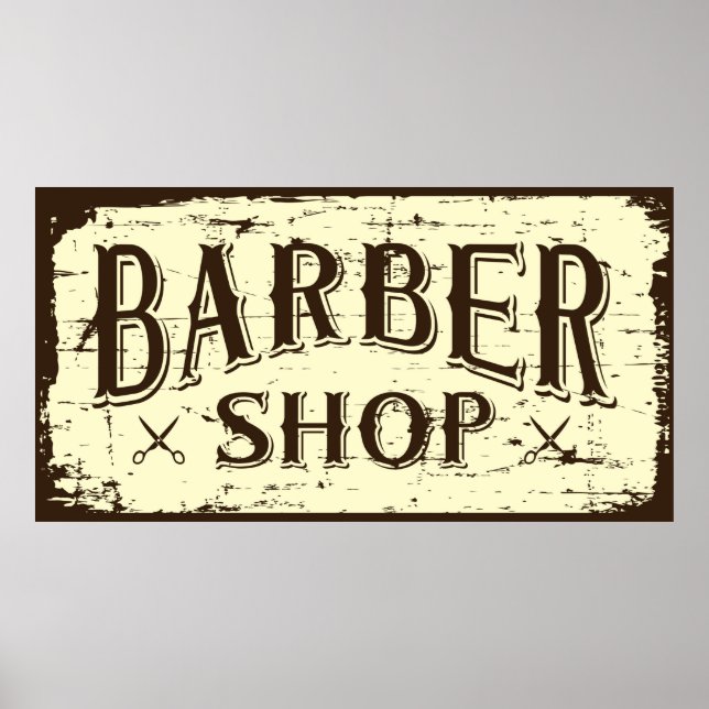 Poster legal versão de controle de negócios compro Barber (Frente)