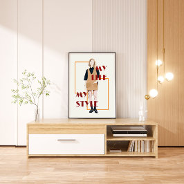 Poster Legal Vintage Pinup Girl