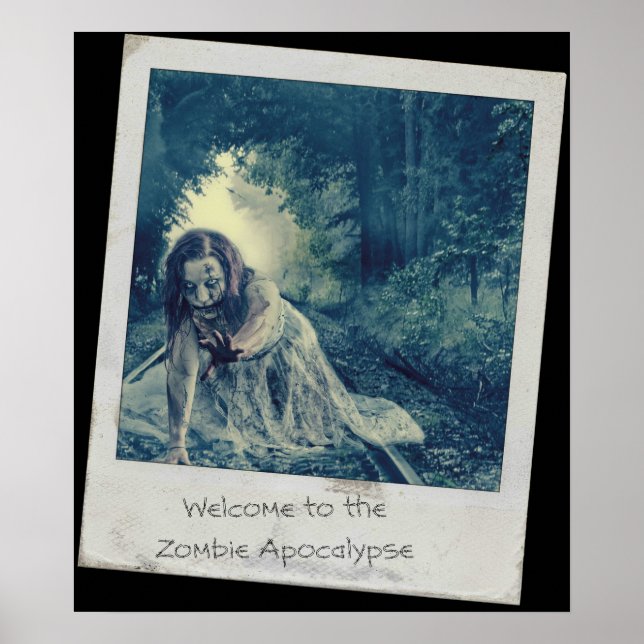 Poster Legal Zombie Girl (Frente)