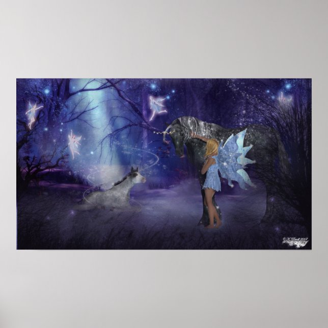 Pôster Legenda de Cavalos-murchos (Frente)