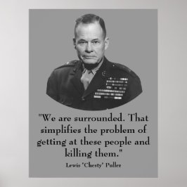 Pôster Legenda geral e cotação