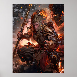 Poster Legendário do mito negro wukong