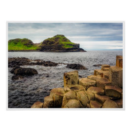 Pôster Legendary Giant’s Causeway Coast Ireland Photo