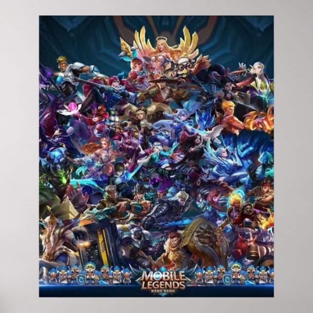 Poster Legendas Móveis Bang Bang (Frente)