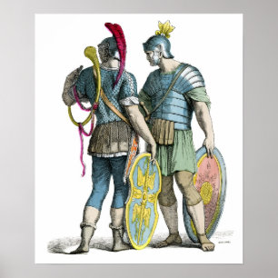Pôster Legionaries romanos antigos