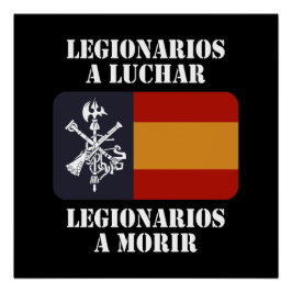 Pôster Legionários a lutar 2