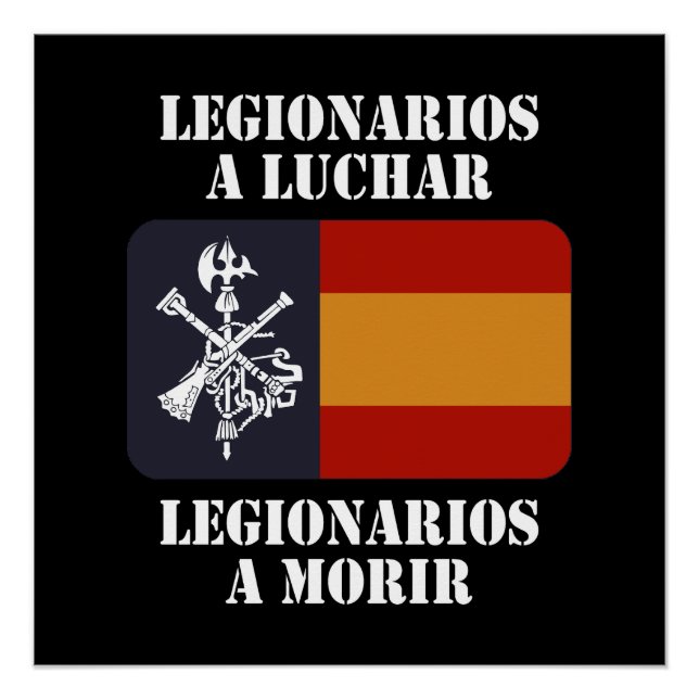 Pôster Legionários a lutar 2 (Frente)