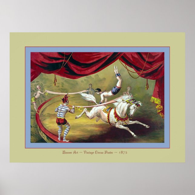 Pôster Lei de faixas ~ Circo de imagens (Frente)