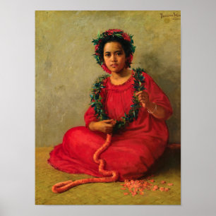 Poster Lei Maker, 1901, por Theodore Wores