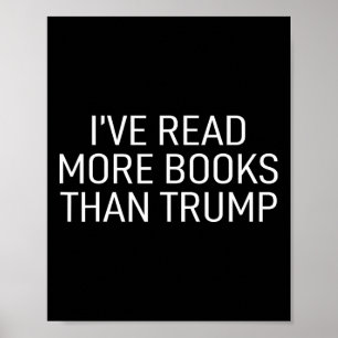 Poster Leia mais livros do que trunfo