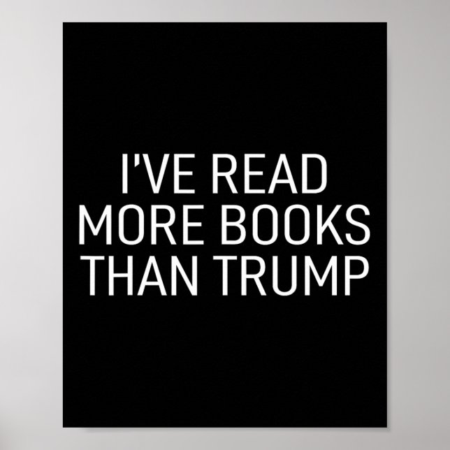 Poster Leia mais livros do que trunfo (Frente)