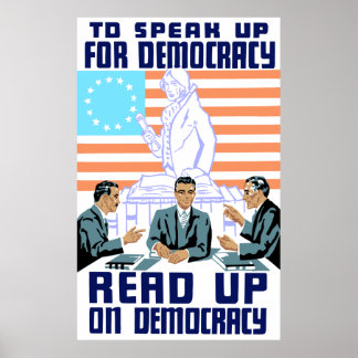 Pôster Leia Sobre Democracia