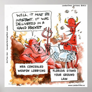 Pôster Leis de Defesa Florida Stand Your Ground Visite o