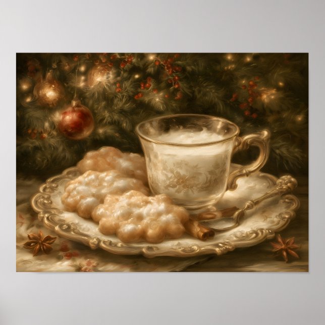 Poster Leite e Biscoitos (Frente)