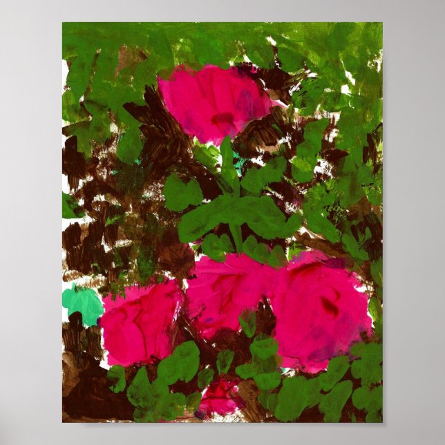 Poster Leito de Rosas  (Frente)