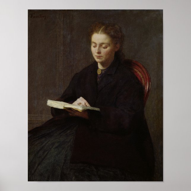 Pôster Leitura, 1863 (Frente)