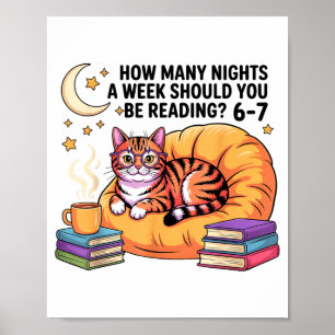 Poster Leitura 67 Meme Englieacher Divertido 67 Com Gato