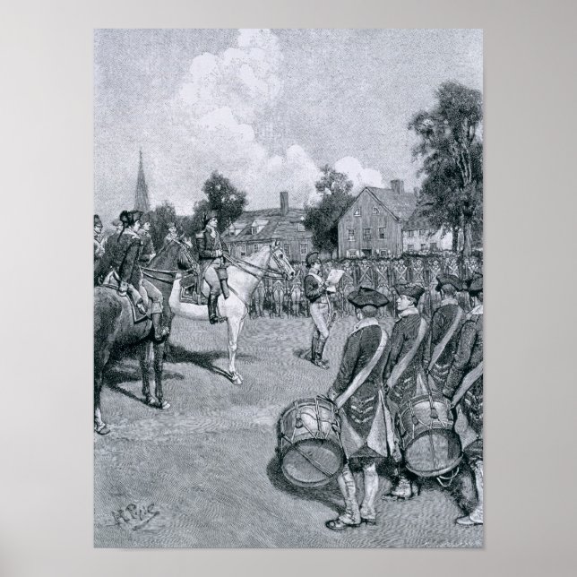 Poster Leitura da Declaração perante a Conferência de Was (Frente)