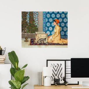 Poster Leitura de Jovem   Osman Hamdi Bey