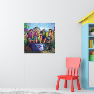 Poster Leitura de Verão