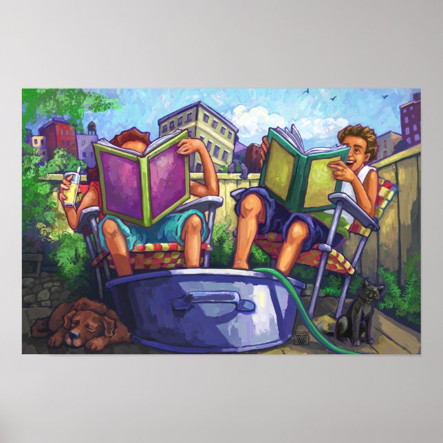 Pôster Leitura de Verão (Frente)
