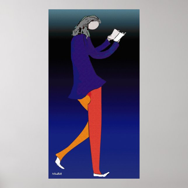 Pôster Leitura de Walker (Frente)