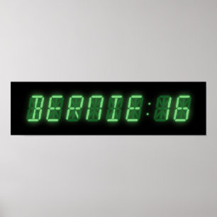 Poster Leitura Digital Bernie Sanders
