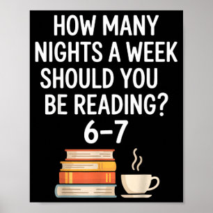 Poster Leitura Divertida 6 7 Seis Sete Meme Livro Engliea