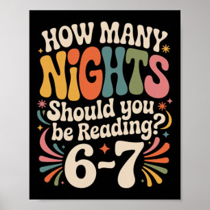 Poster Leitura Divertida 6 7 Seis Sete Meme Professor de 