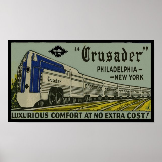 Pôster Leitura do cruzador ferroviário 1937 (Frente)