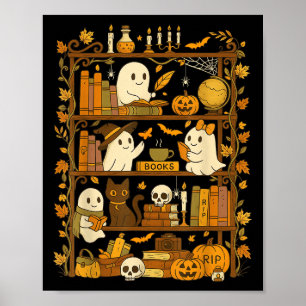 Poster Leitura do Fantasma do Fantasma Preto do Gato Pret