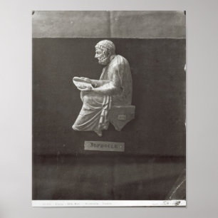 Pôster Leitura do poeta de Sophocles