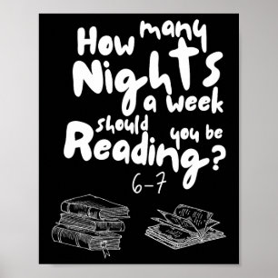 Poster Leitura Noturna 6-7 Meme Professor de Inglês Amant