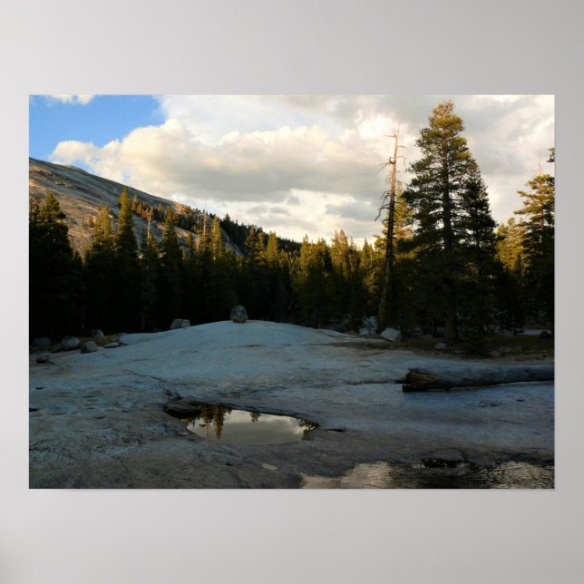 Poster Lembert Dome em Tuolumne Meadows, Yosemite, CA (Frente)
