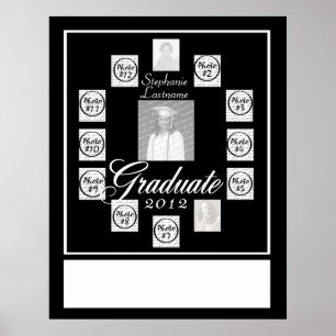Poster Lembrança da foto da progressão da graduação
